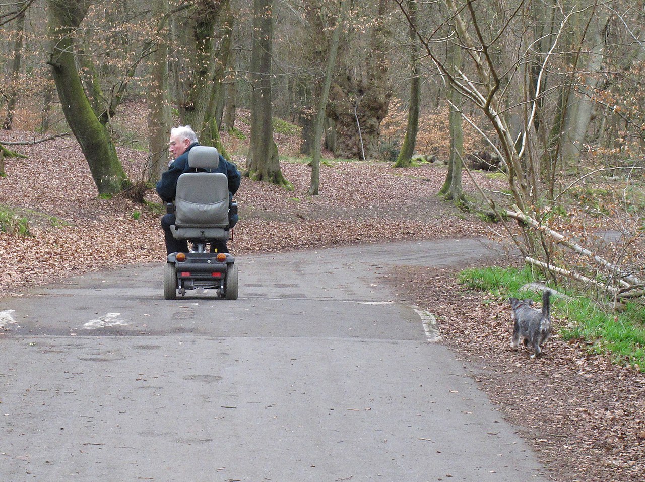 Drivers need to be considerate of mobility scooter users.