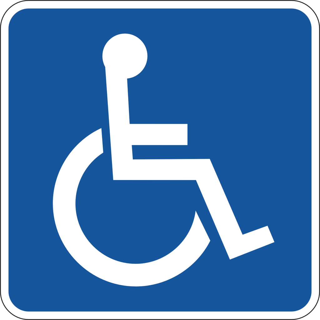 This international symbol of accessibility is one of the most widely recognised primary information symbols in the world.