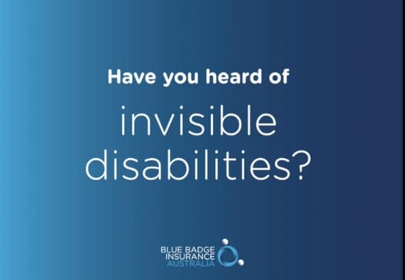 Have you heard of invisible disabilities?