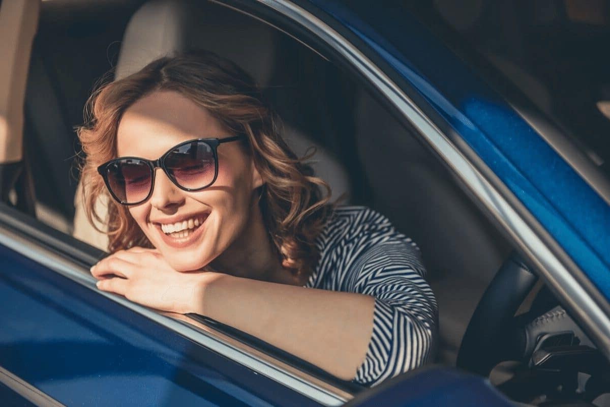 Disability car insurance has made this woman happy