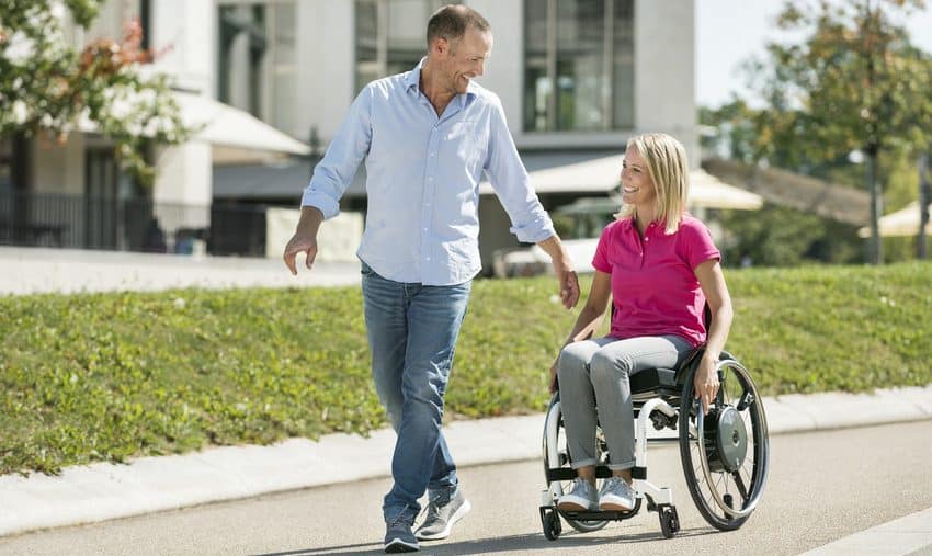 choose blue badge insurance for mobility scooters and wheelchairs like this