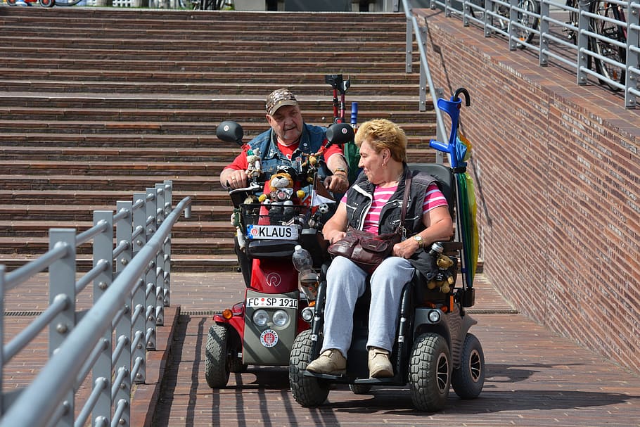 mobility scooters batteries are GEL type for these high powered scooters 