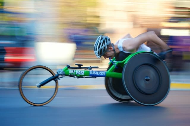 adaptive sports like wheelchair racing can allow you to exercise with limited mobility
