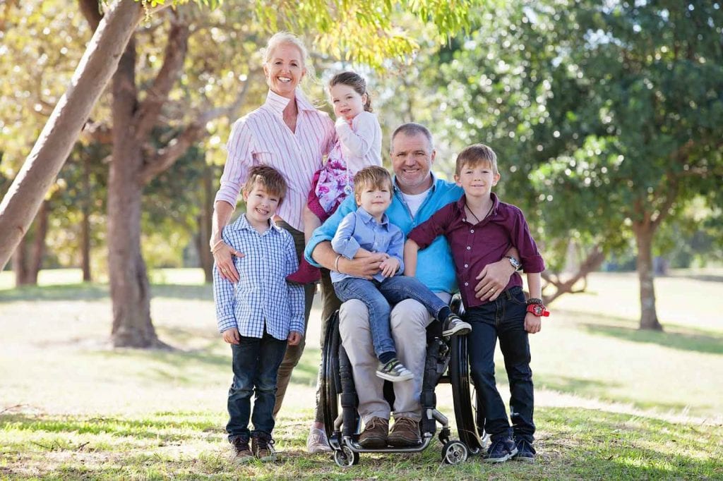 family who've enliosted a good NDIS support coordinator