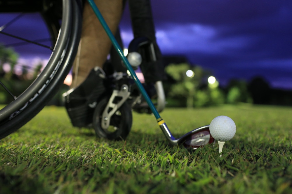 wheelchair golf championship in Australia