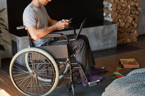 man googles what to expect in occupational therapy assessment