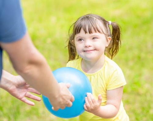 disability sports is helping this little girl develop social and physical skills