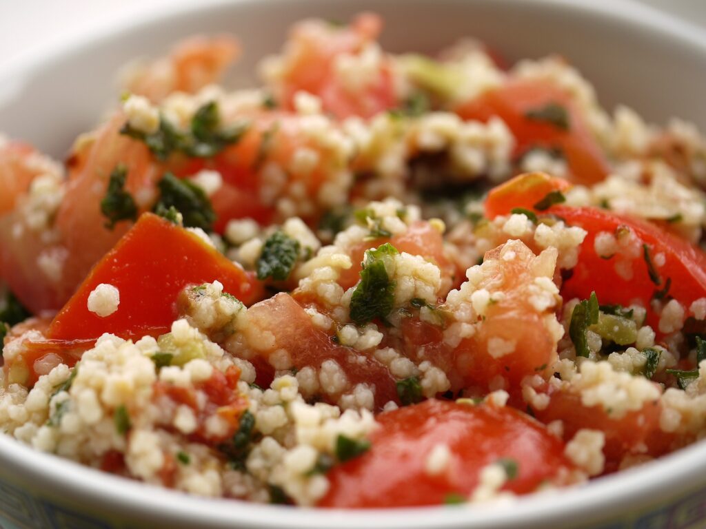 Living with chronic pain and depression can make cooking really difficult. Try this easy-to-make Vegetarian Couscous dish.