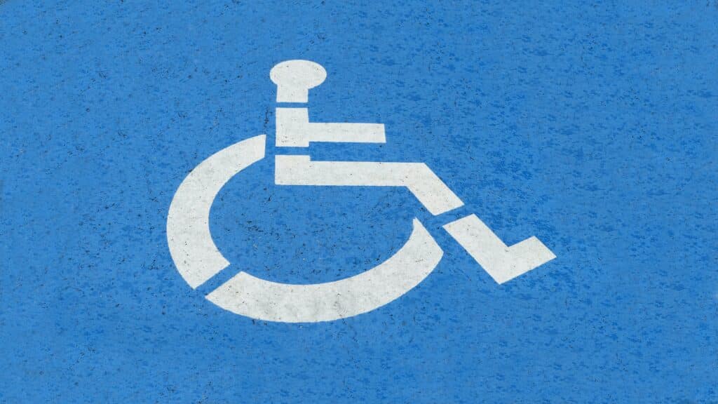 People who use disability permit parking don't all have a visible disability.