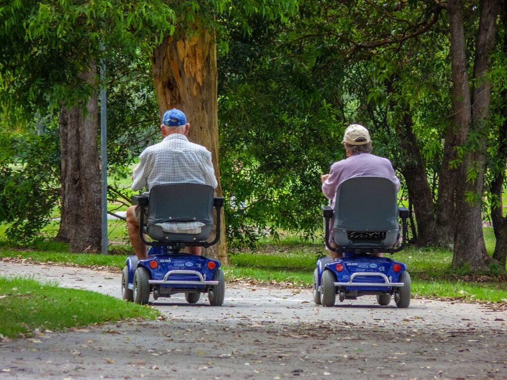 Driving your mobility scooter requires you to remain alert at all times to ensure road safety. 