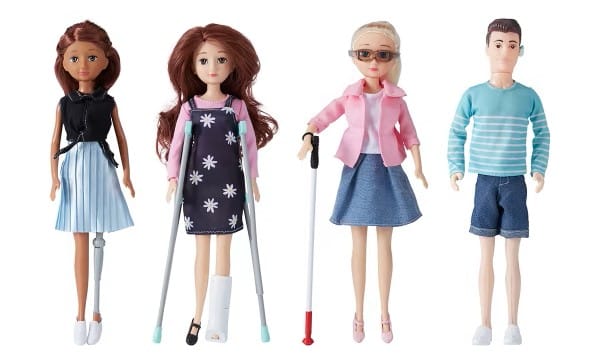diverse dolls are disability awareness toys