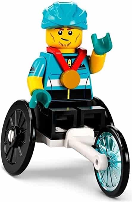 Lego toy with disability helps teach through inclusive play