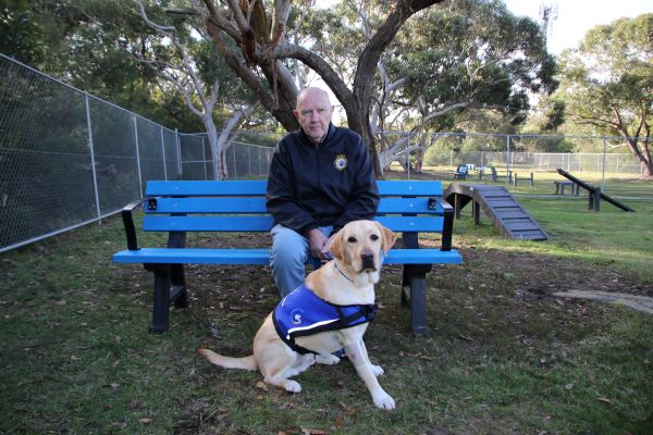 As a Vietnam veteran, John suffers from PTSD but his Assistance Dog Yoda helps reduce the symptoms through specific skills and actions