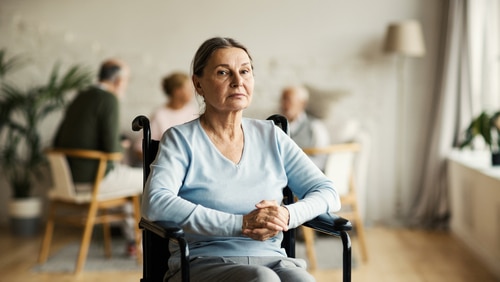 enior woman in wheelchair. She may want to read The Royal Commission into Violence, Abuse, Neglect and Exploitation of People with Disability report.